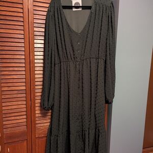 Elegant Black Women's Dress